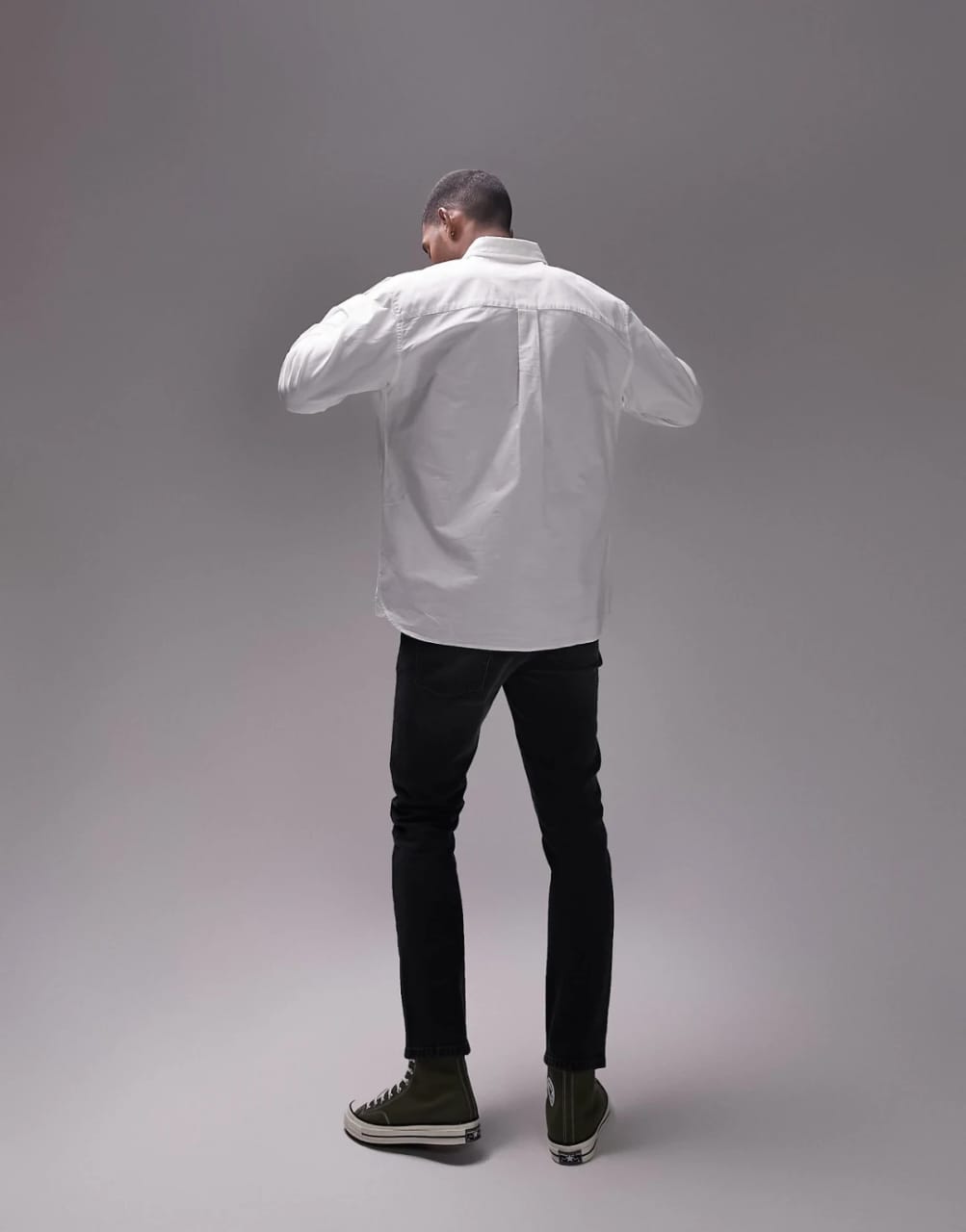 Topman Relaxed Fit Cotton Shirt