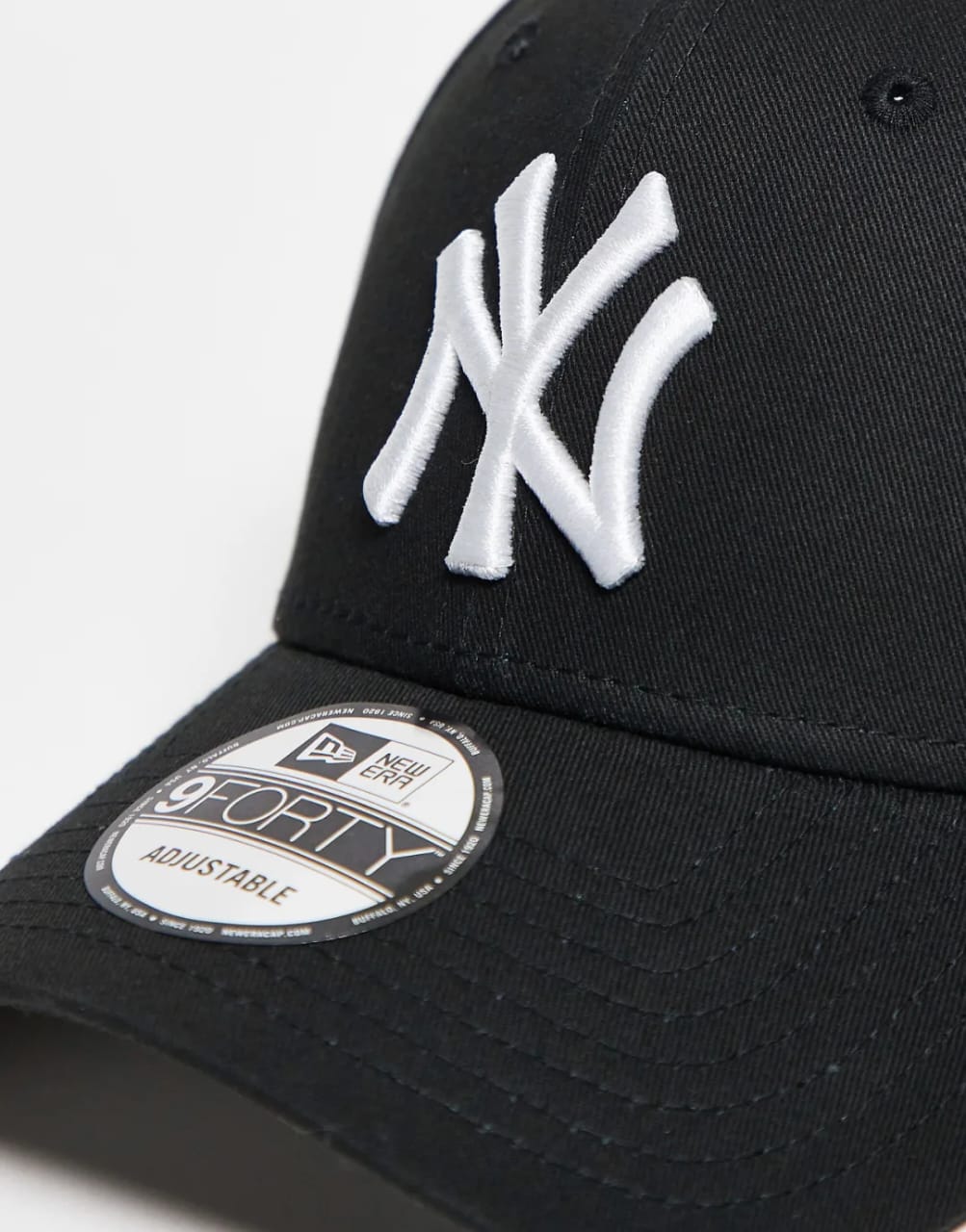 New York Yankees 9FORTY League Basic Black Cap