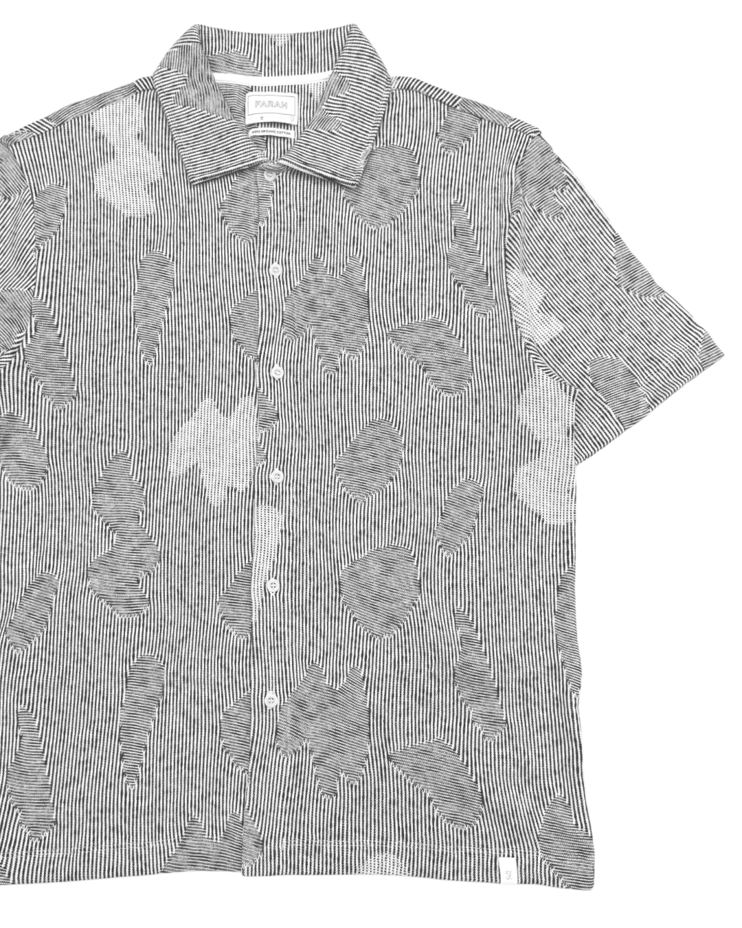 Farah Relaxed Fit Stoker Jacquard Shirt
