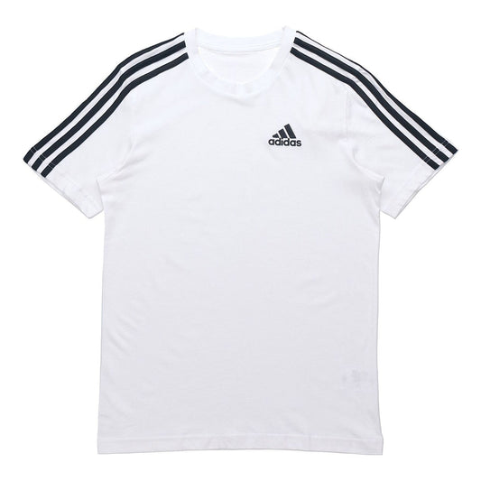 Adidas Regular Fit Essential 3-Stripes Jersey T-Shirt