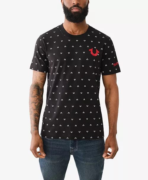 True Religion Horseshoe Logo T-Shirt