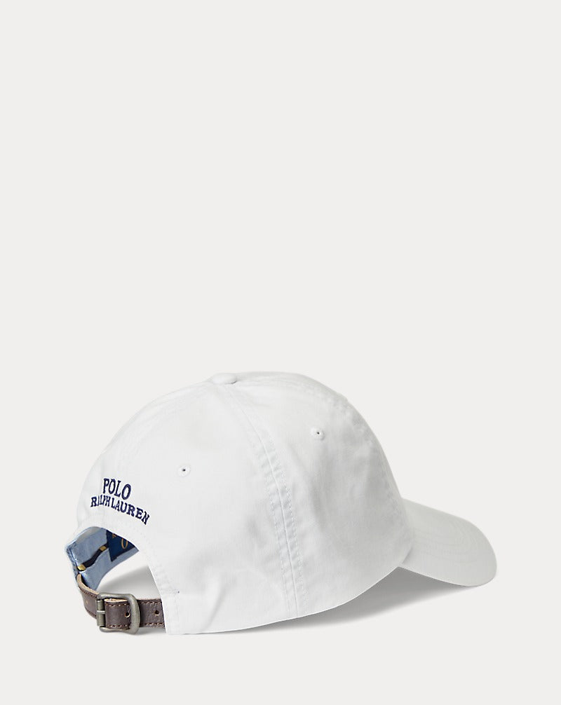 Polo Ralph Lauren White Baseball Cap