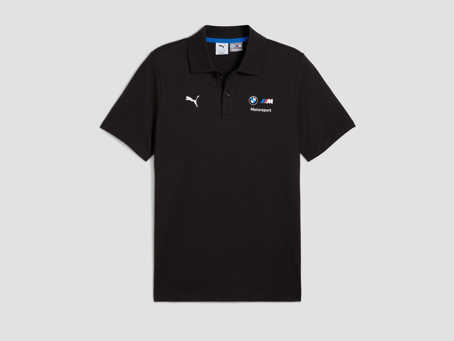 Puma X BMW Motorsport Regular Fit Black Polo Shirt