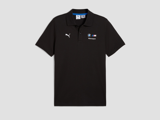 Puma X BMW Motorsport Regular Fit Black Polo Shirt