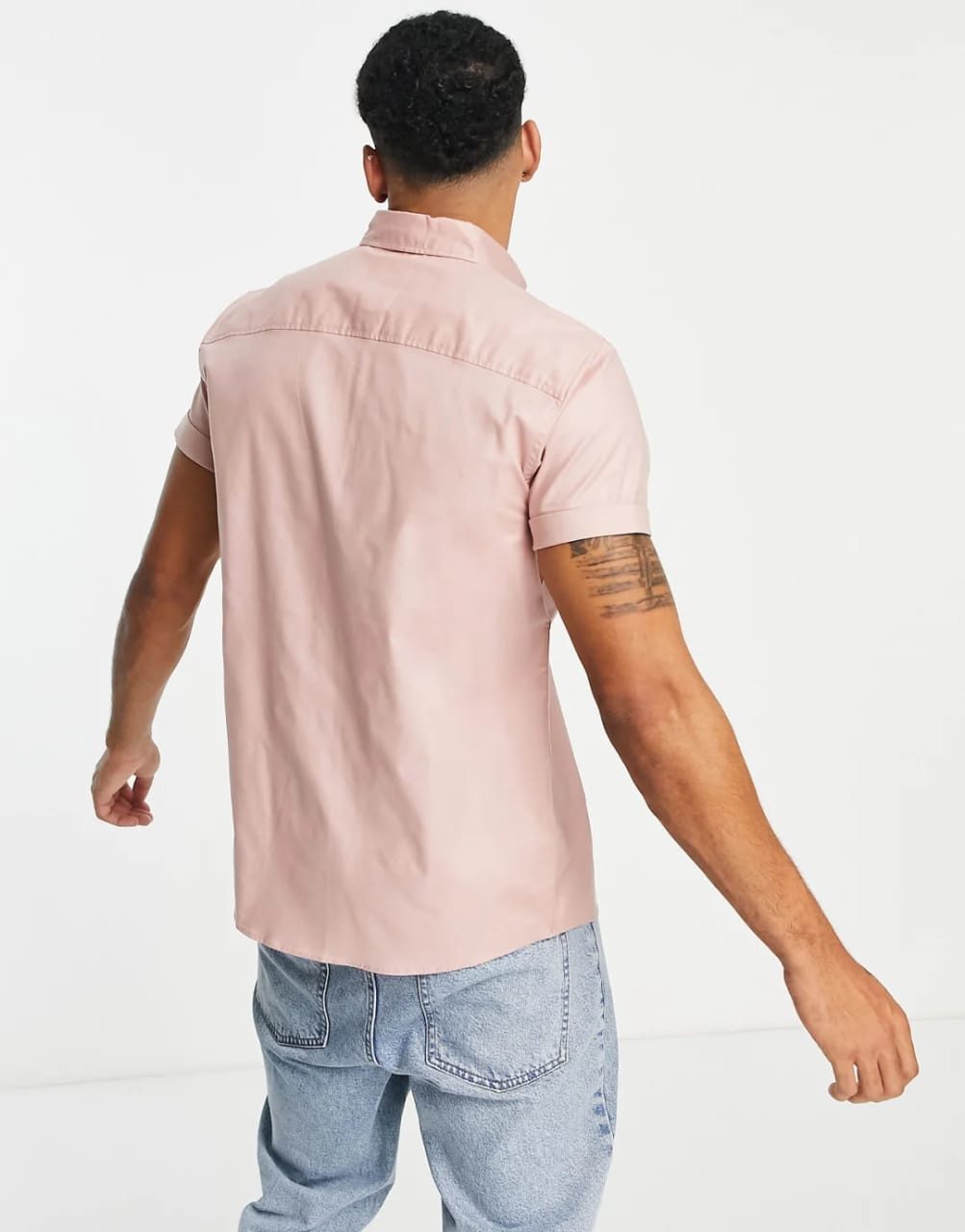 Oxford Pink Short Sleeve Shirt