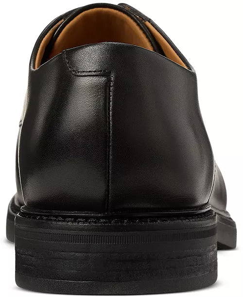 Polo Ralph Lauren Black Asher Captoe Leather Loafer In Black
