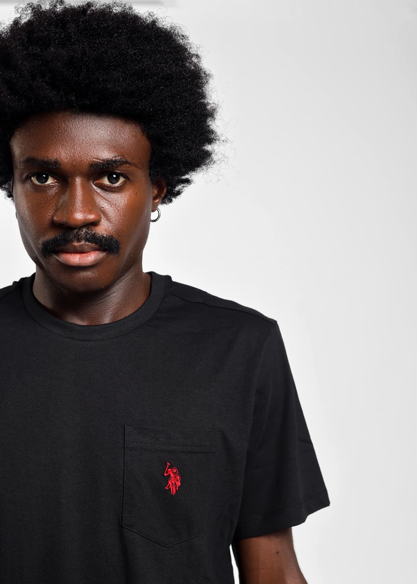 Crew Neck Pocket T-Shirt