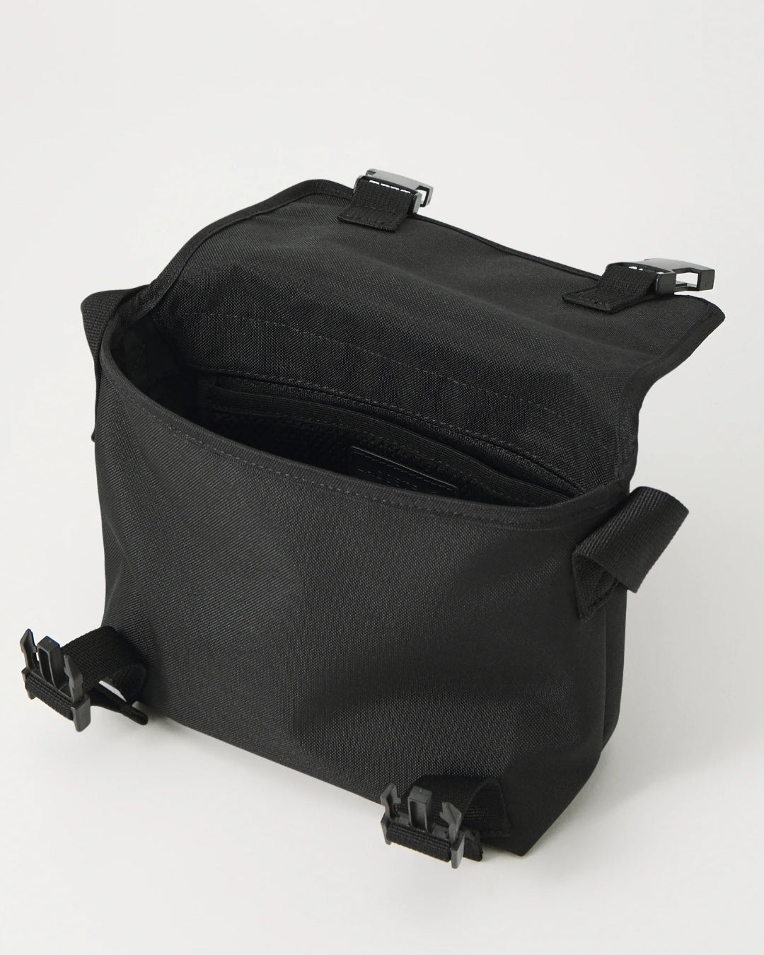 Lacoste Neocroc Messenger Bag In Black