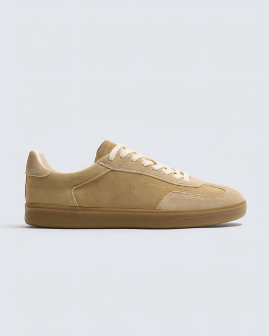 Zara Leather Trainers