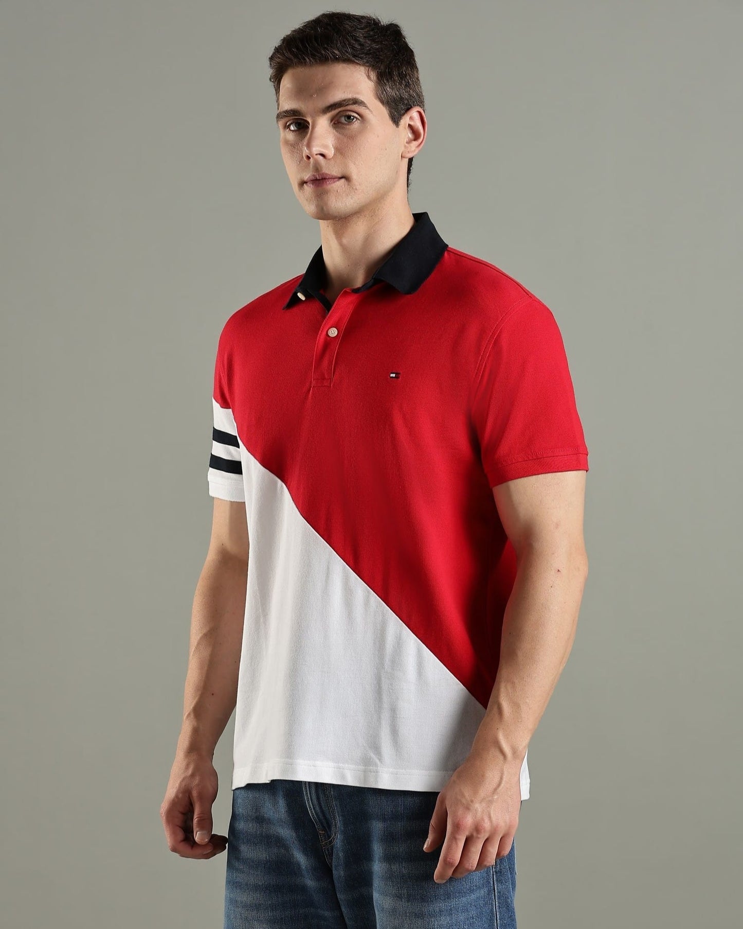 Tommy Hilfiger Color-block Polo Shirt