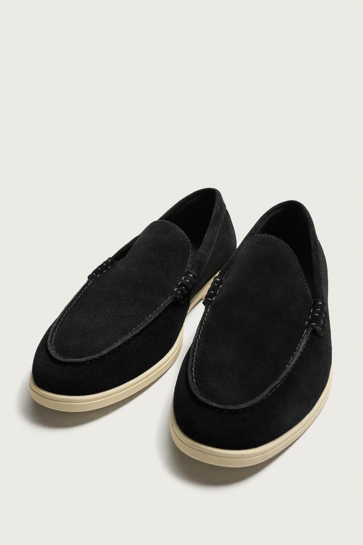 Zara Casusal Leather Loafer