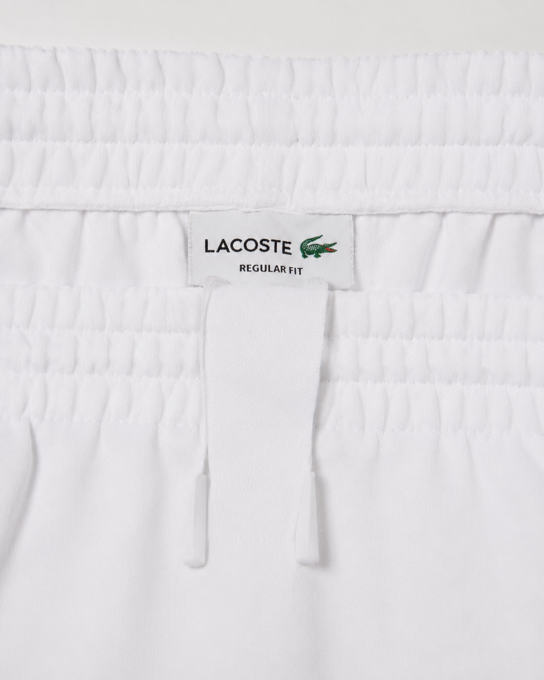 Lacoste Regular Fit Ultra Dry Tennis Shorts In White