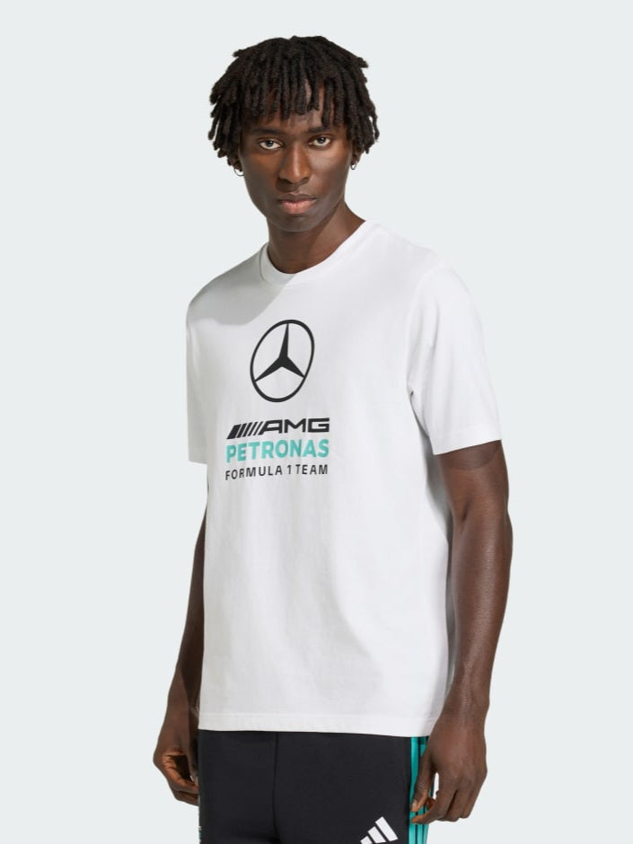 Adidas Mercedes-AMG Petronas F1 T-Shirt In White