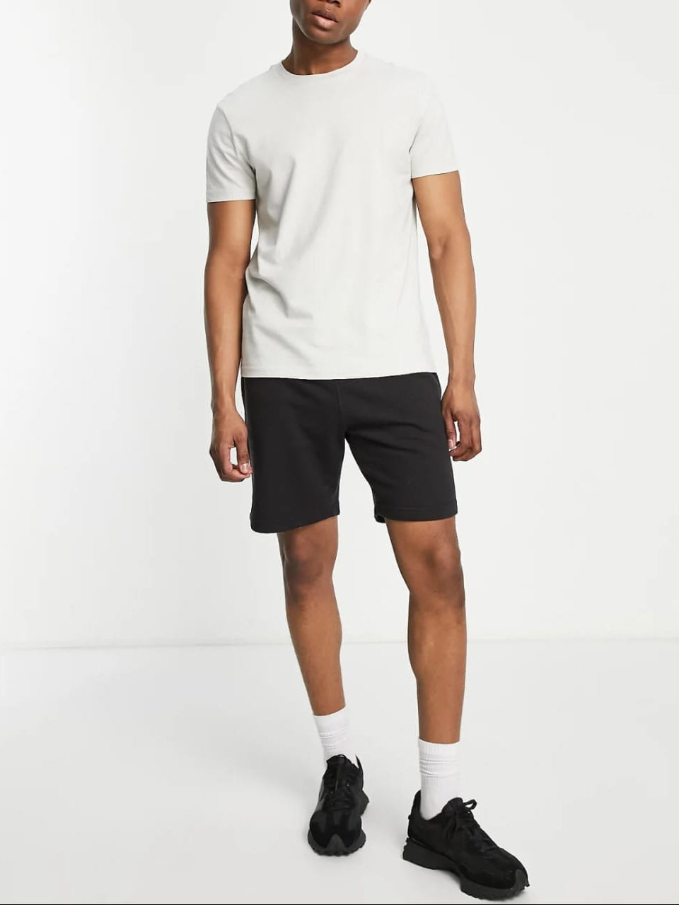 Threadbare Jersey Short In Black