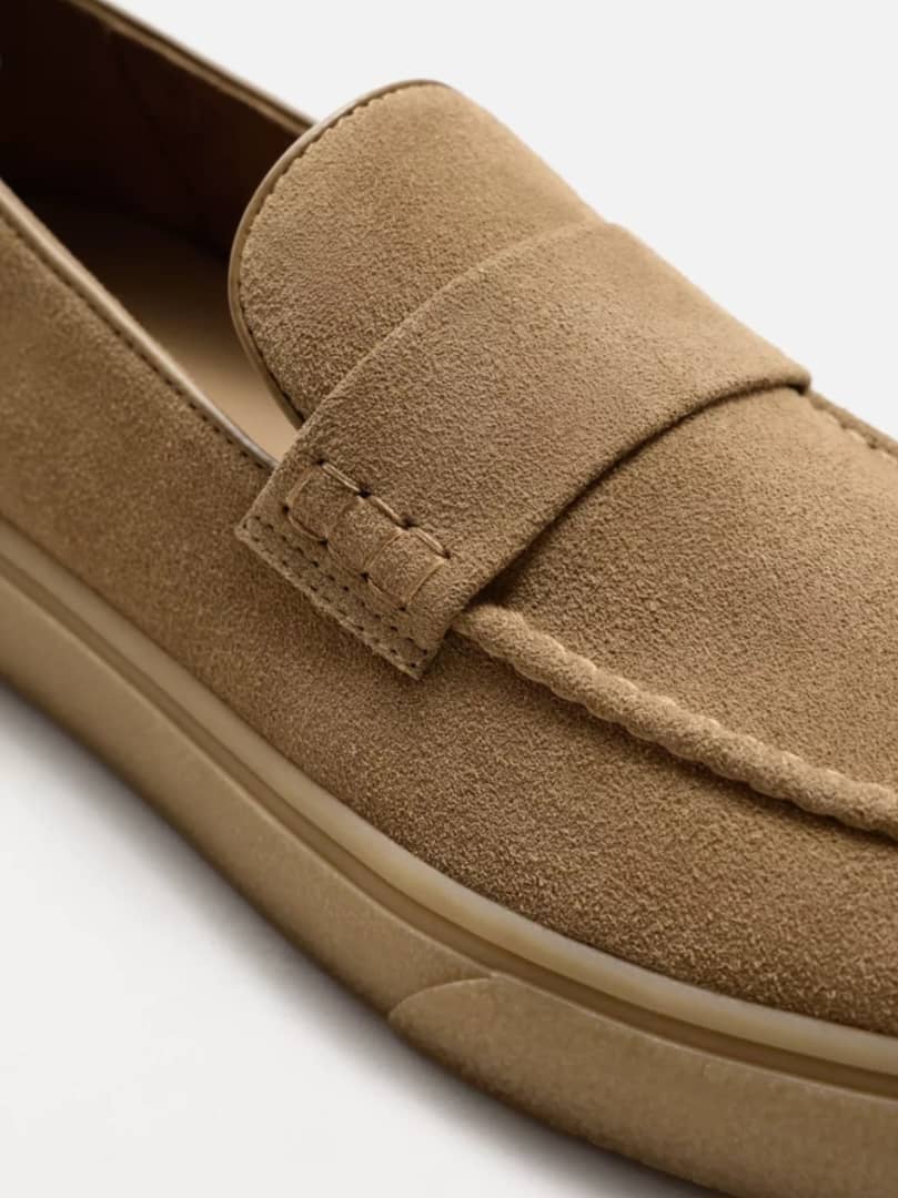 Zara Casual Leather Loafers