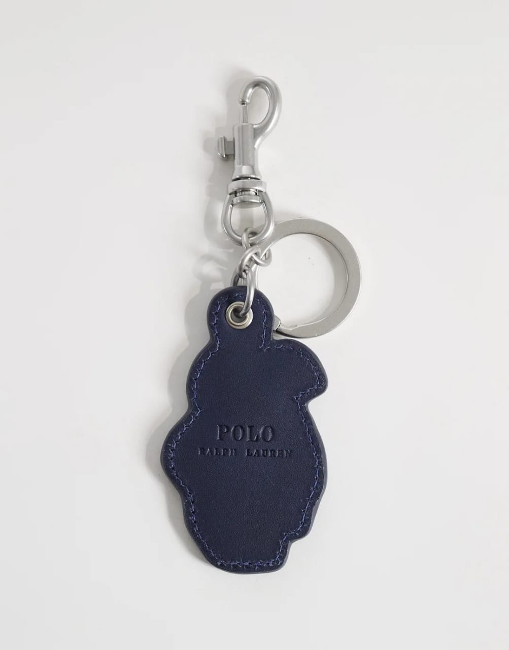 Ralph Lauren Polo Bear Leather Key Fob