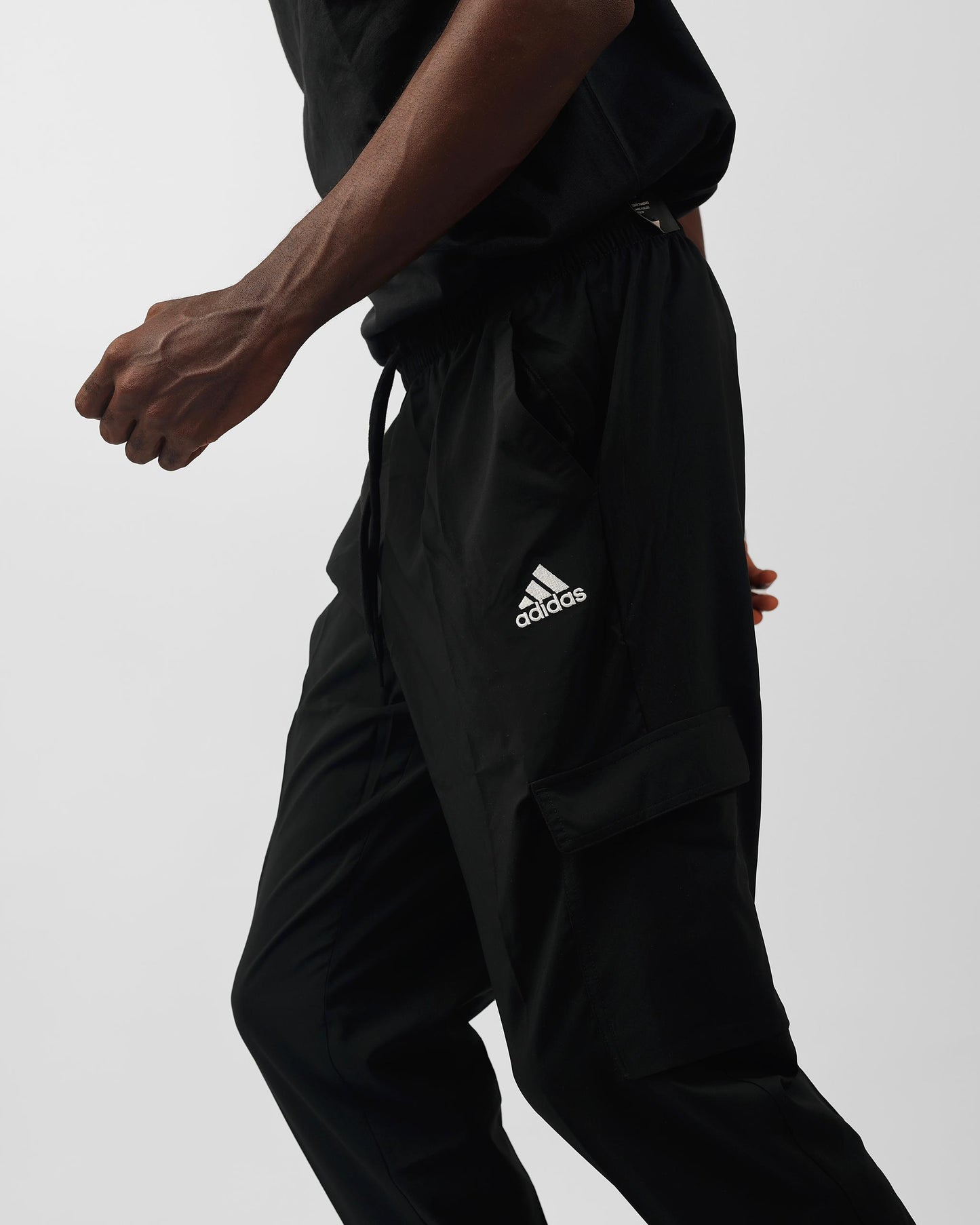 Adidas Black Essential Cargo Pants