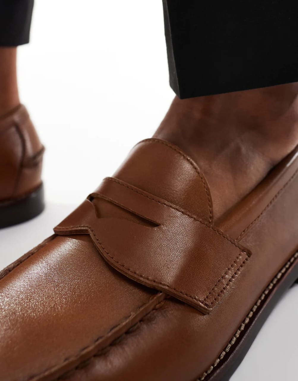 Brown Penny Loafers