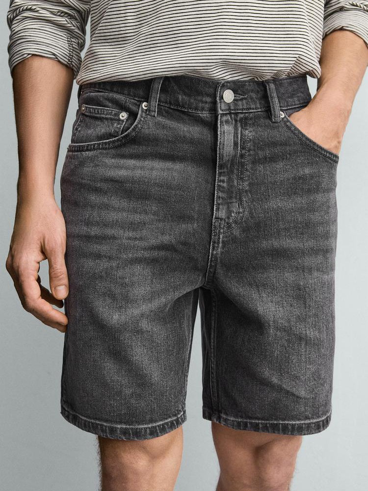 Zara Regular Fit Denim Short