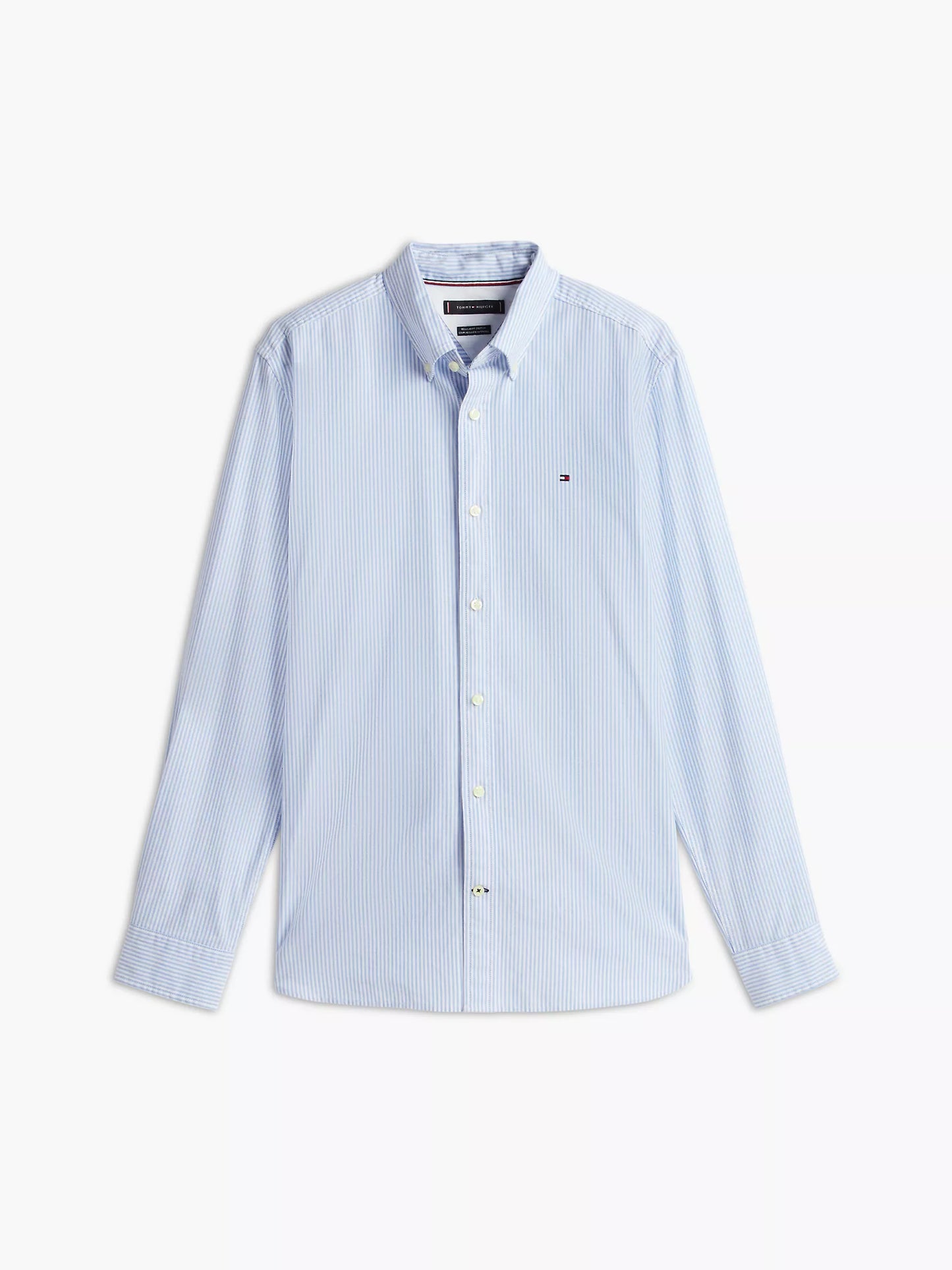 Tommy Hilfiger Regular Fit Stripe Stretch Oxford Shirt