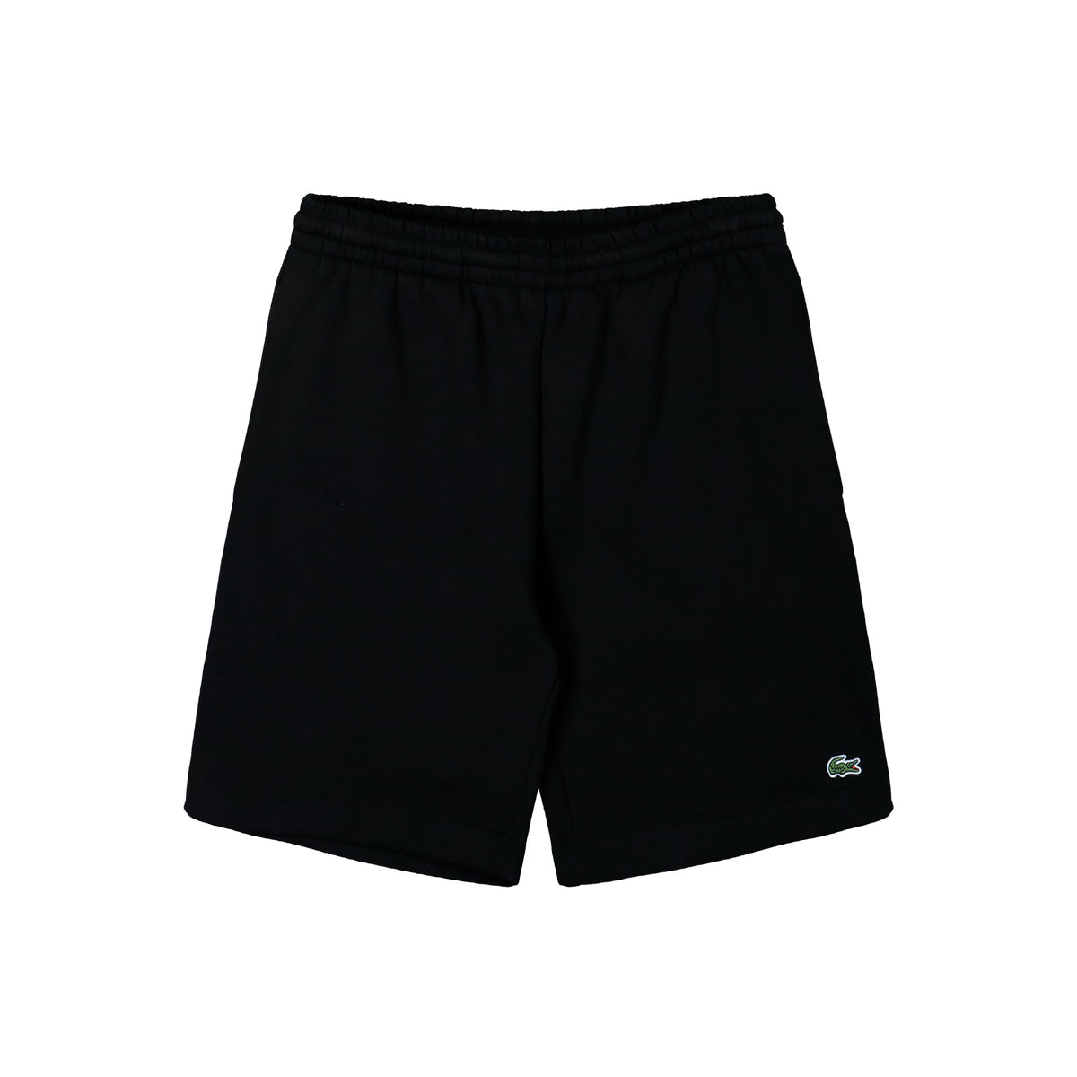 Lacoste Regular Fit Fleece Short In Black