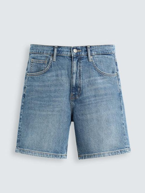 Zara Regular Fit Denim Bermuda Short