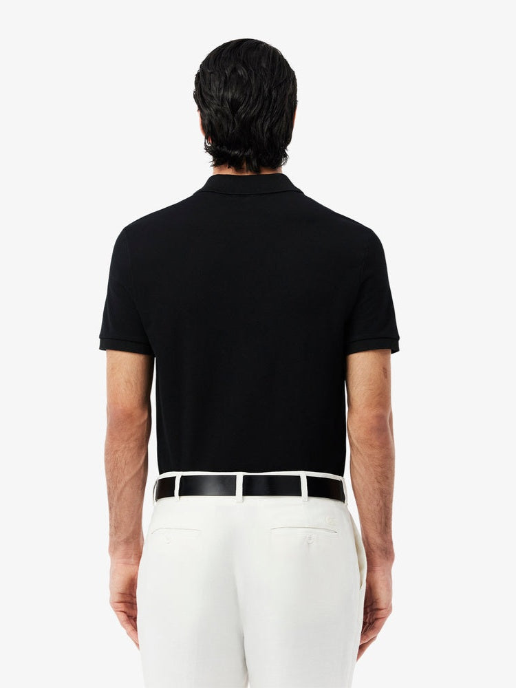 Lacoste Classic Fit Polo Shirt In Black