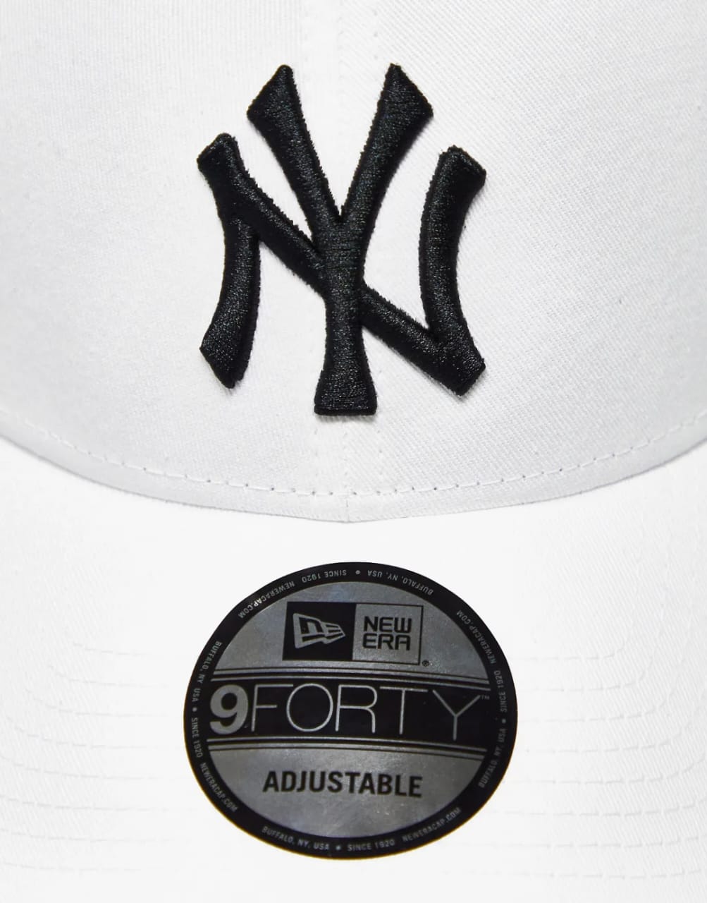 New Era 9FORTY New York Yankees White Baseball Cap