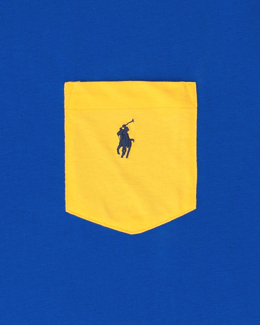 Ralph Lauren Classic Fit Colour block Pocket T-Shirt