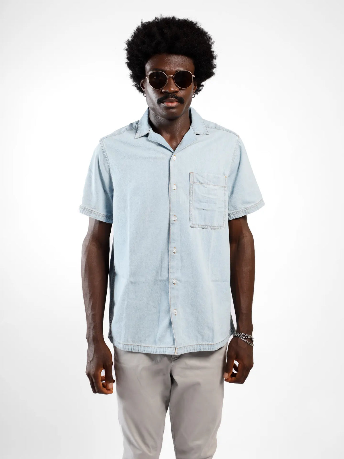 Asos Relaxed Fit Denim Shirt