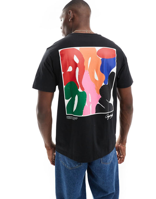 Adidas Regular Fit T-Shirt with Back Print