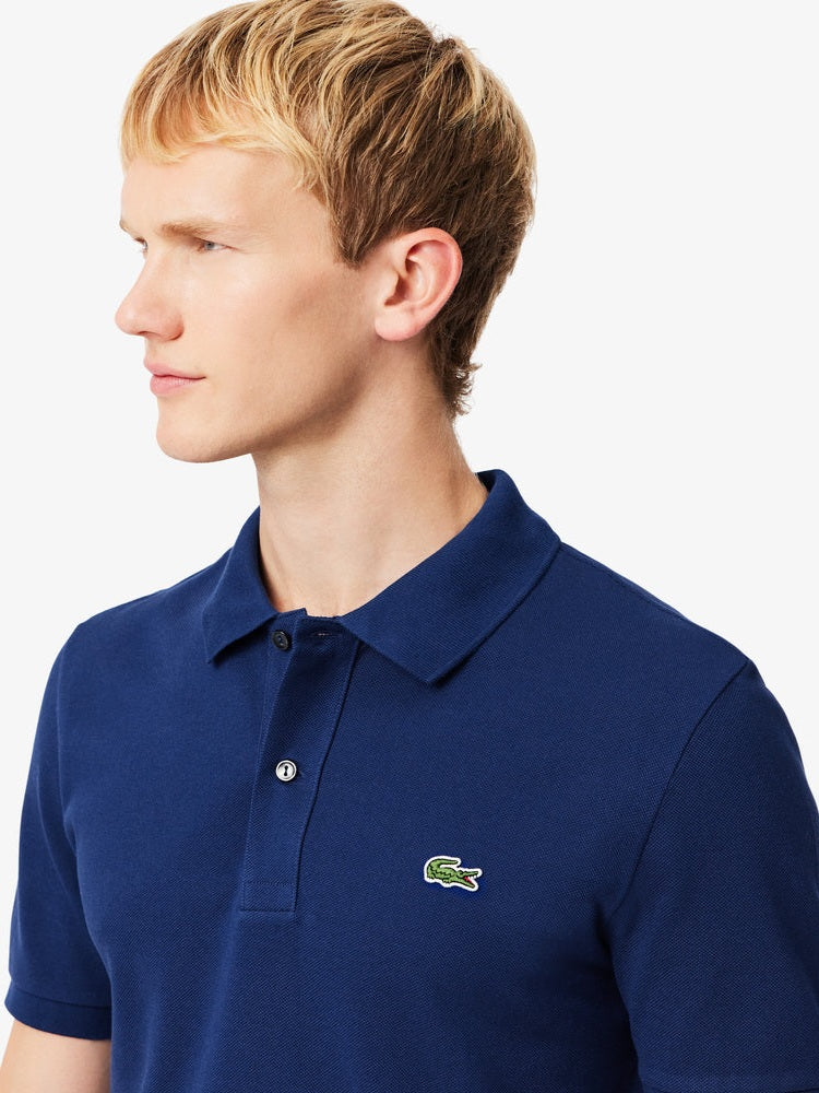 Lacoste Slim Fit Polo Shirt In Navy