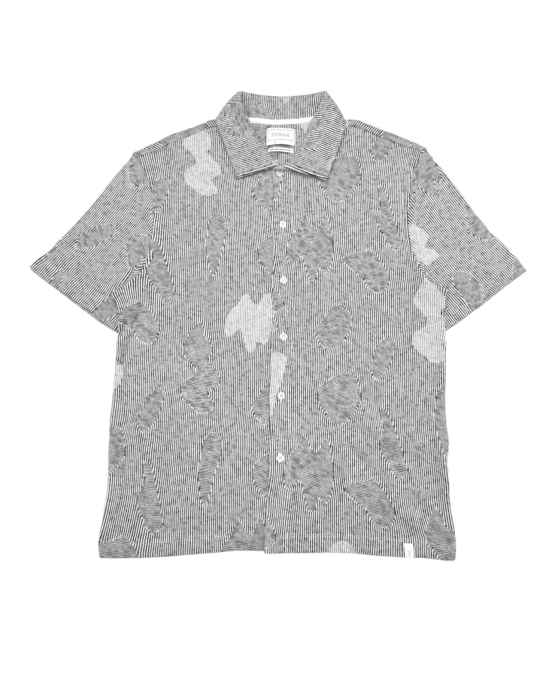 Farah Relaxed Fit Stoker Jacquard Shirt