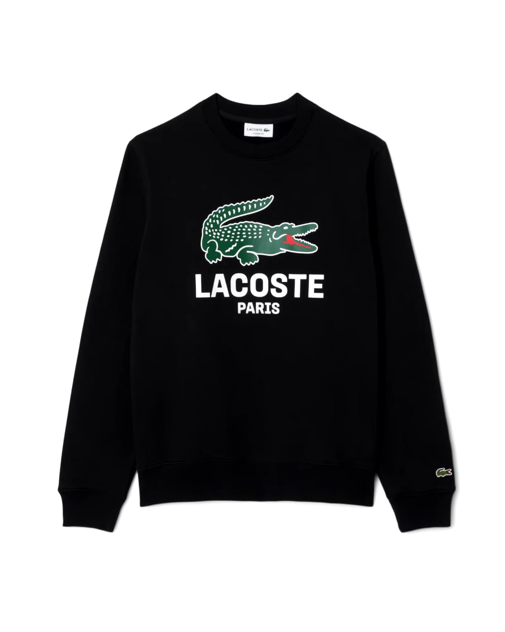 Lacoste Classic Fit Sweatshirt in Black