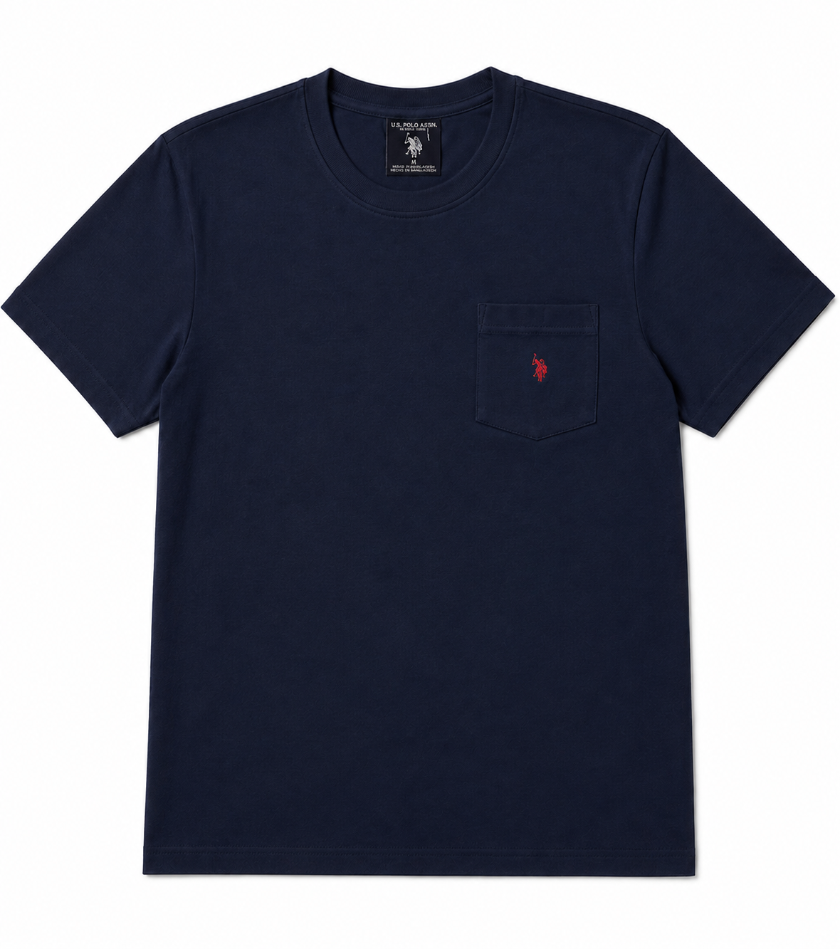 US Polo Assn Small Logo Pocket T-Shirt In Navy