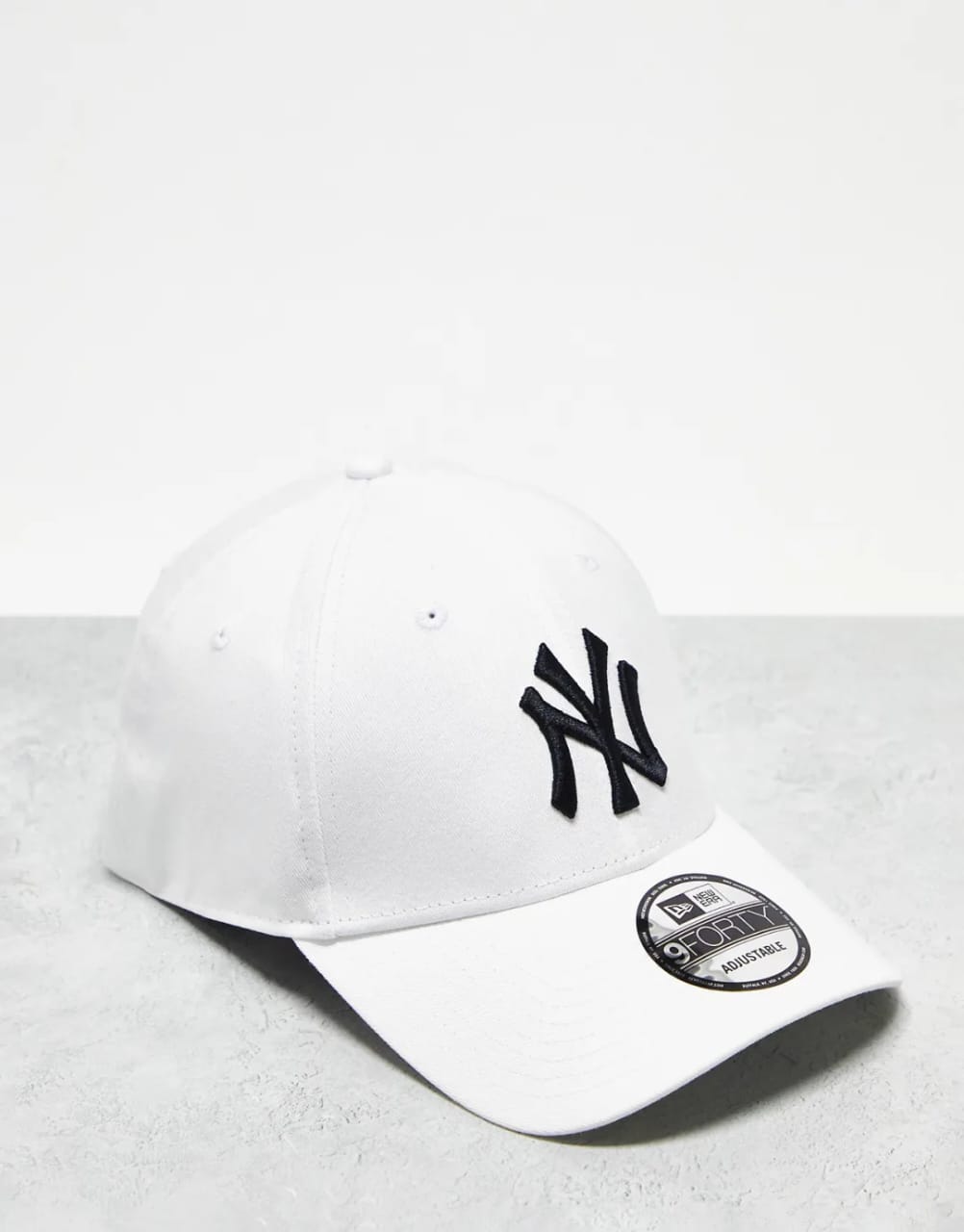 New Era 9FORTY New York Yankees White Baseball Cap