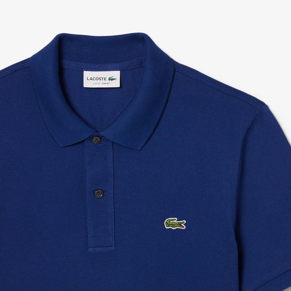 Lacoste Slim Fit Polo Shirt In Navy