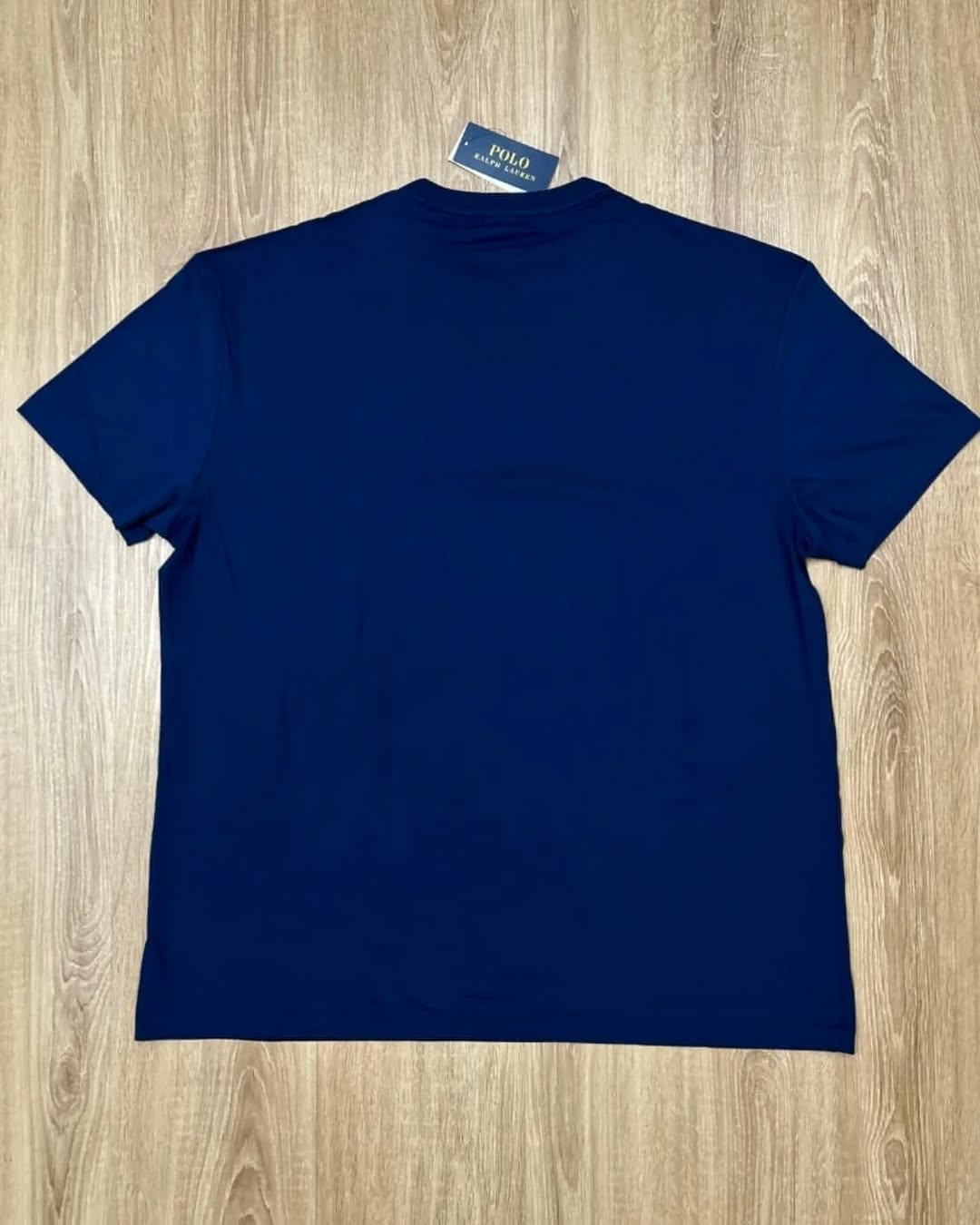 Classic Fit Navy Logo Jersey T-shirt