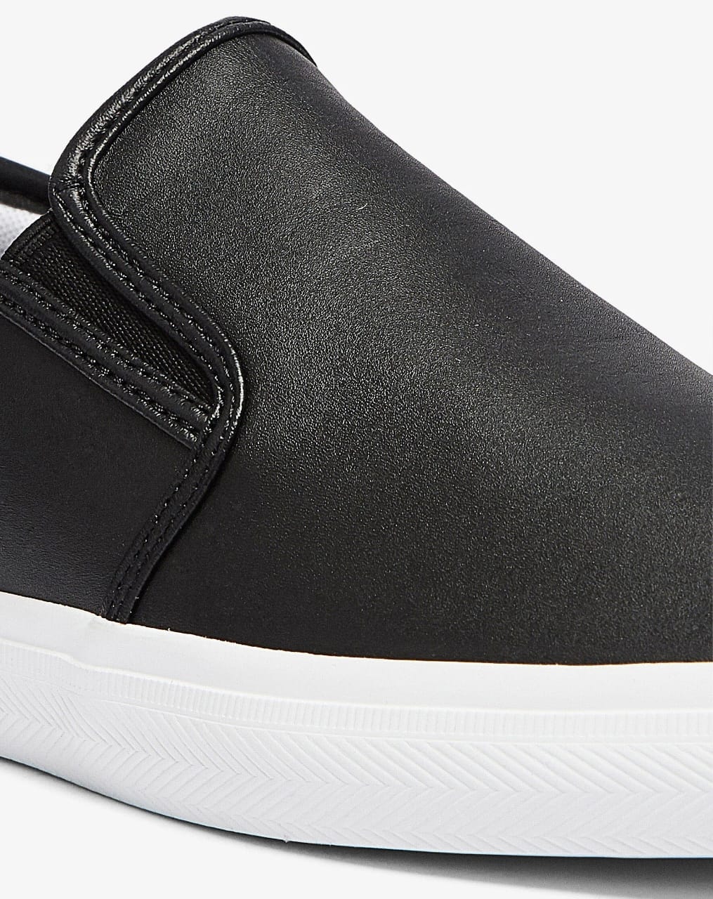 Lacoste Leather Slip-On Sneakers