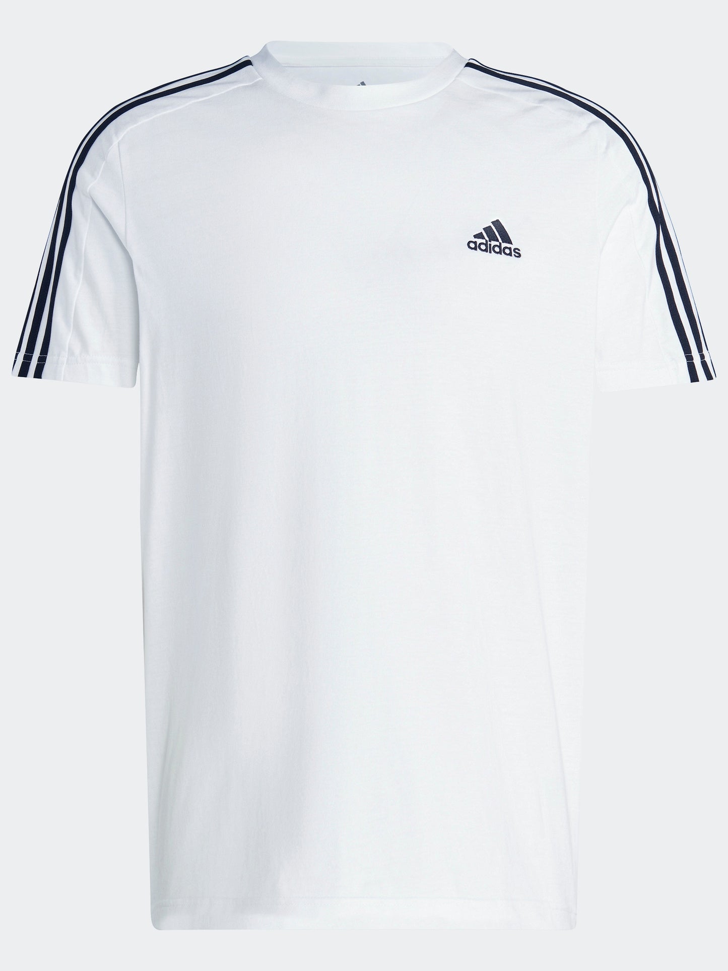 Adidas Regular Fit Essential 3-Stripes Jersey T-Shirt