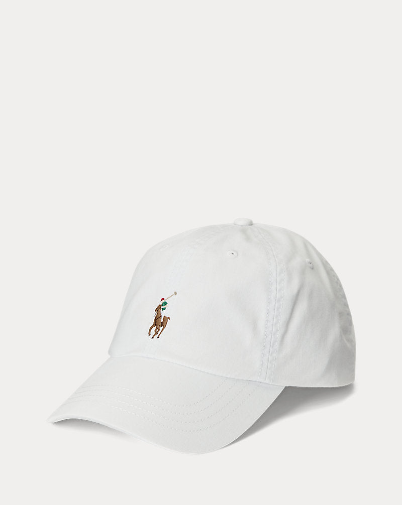 Polo Ralph Lauren White Baseball Cap
