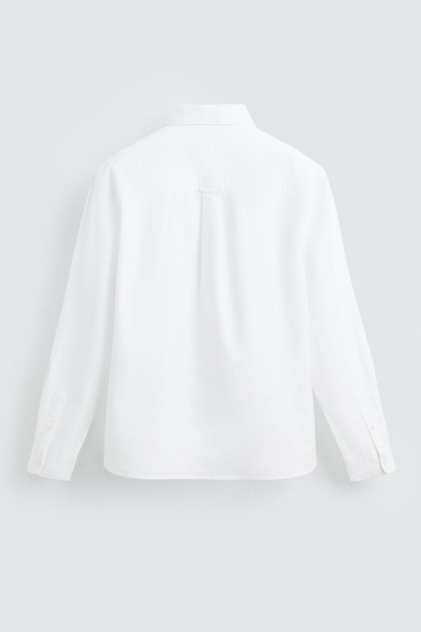 Zara Oxford Textured Shirt