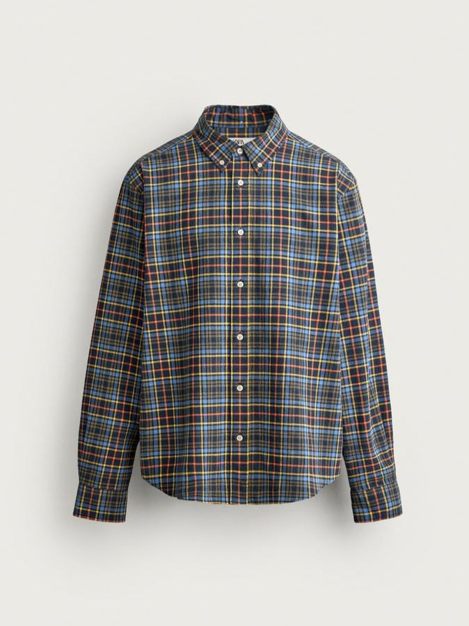 Zara Relaxed Fit Plaid Shirt