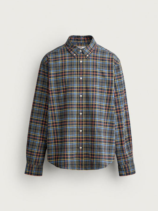 Zara Relaxed Fit Plaid Shirt