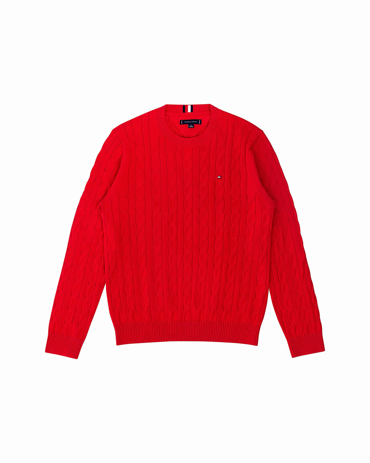 Tommy Hilfiger Cotton Knit Crewneck Sweater
