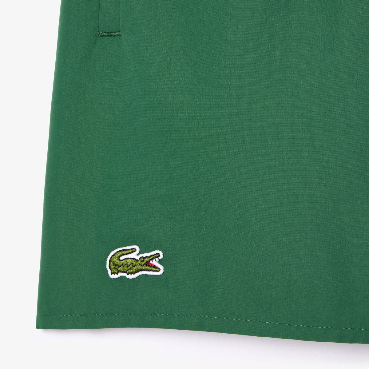 Lacoste Regular Fit Polyester Short In Green