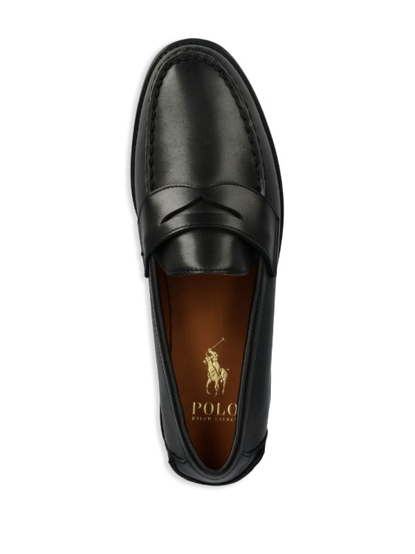 Ralph Lauren Penny Loafers in Black
