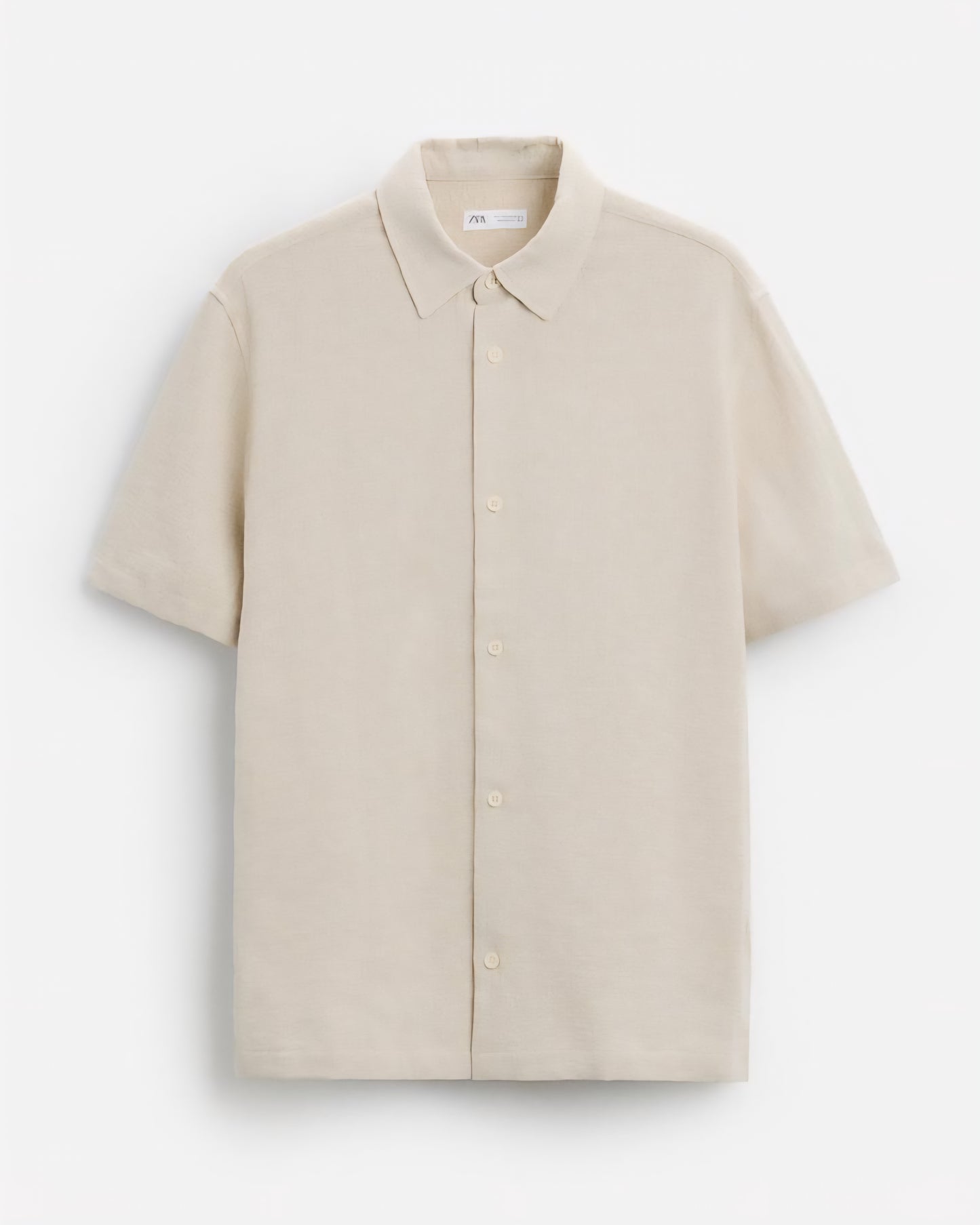 Zara Textured Shirt in Brown