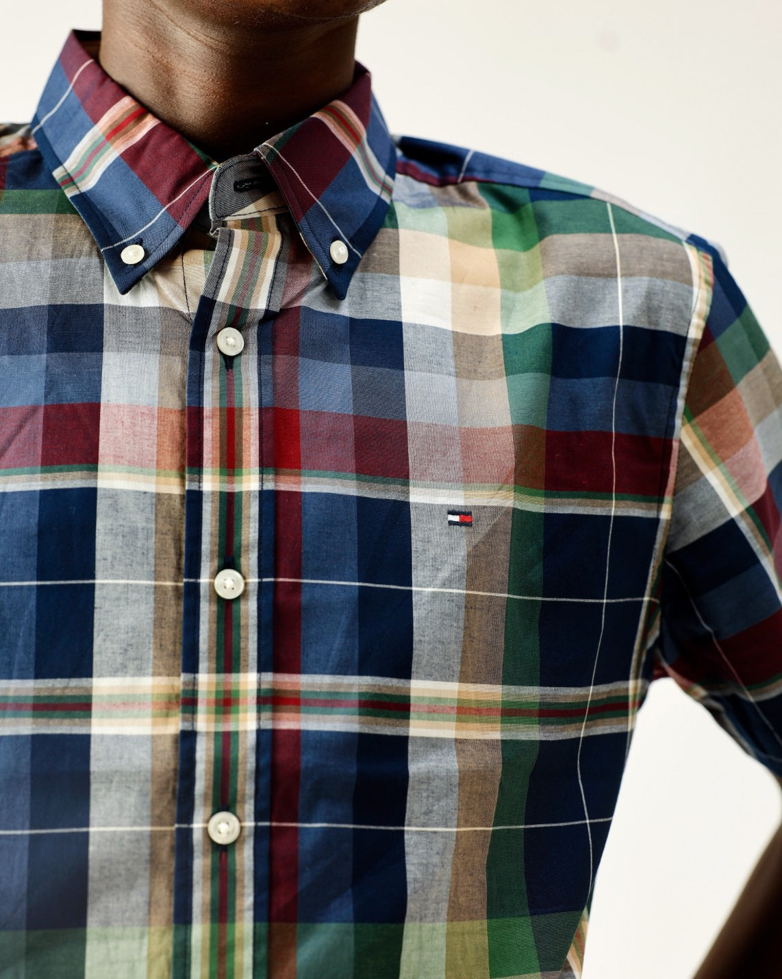 Tommy Hilfiger Regular Fit Plaid Print All-day Shirt