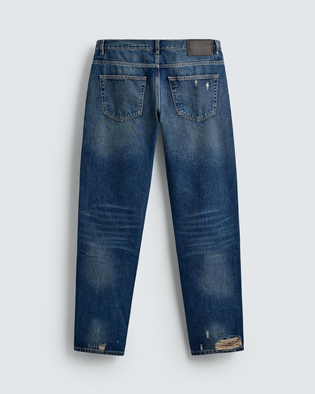 Zara Ripped Slim Fit Jeans